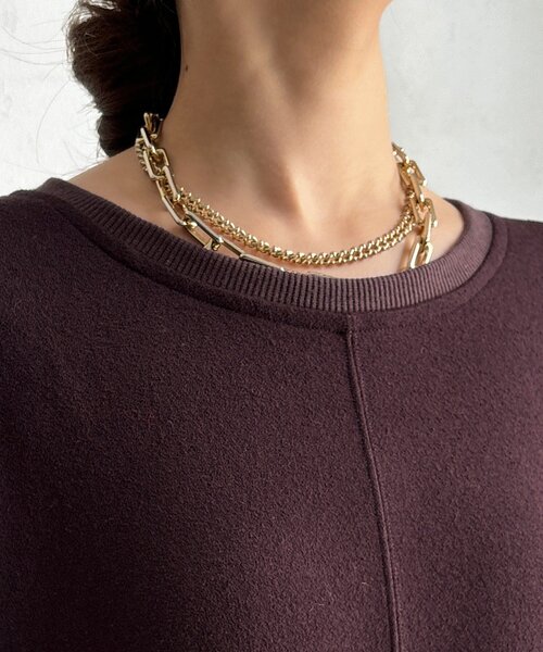 DouDou（ドゥドゥ）の「ブークレーダンボールロングスリーブワンピース（ワンピース・レディース・ブラック/ライトベージュ/ブラウン/モカ・FREE/TM）」の22枚目の写真