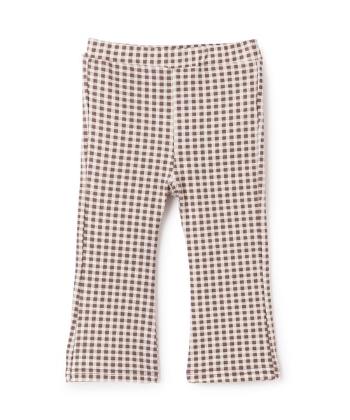 petit main(プティマイン)の「【防汚加工】フレアカットパンツ(その他パンツ・キッズ・ダークブラウン/チャコール/ラベンダー/ライトブルー/ホワイト系・100cm/110cm/130cm/80cm/90cm/120cm)」の1枚目の写真