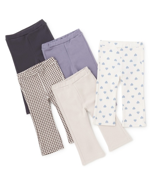 petit main(プティマイン)の「【防汚加工】フレアカットパンツ(その他パンツ・キッズ・ダークブラウン/チャコール/ラベンダー/ライトブルー/ホワイト系・100cm/110cm/130cm/80cm/90cm/120cm)」の18枚目の写真