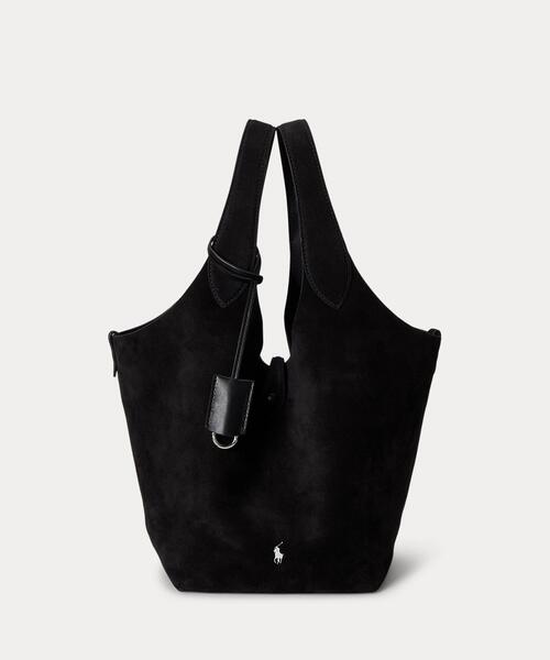 Polo Play スエード ミディアム トート（トートバッグ）｜POLO RALPH
