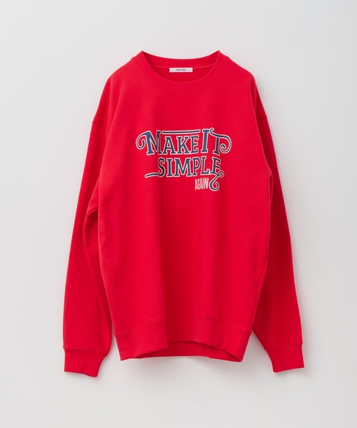 Makey sweat CS メイキースウェットカットソー（スウェット）｜Muel