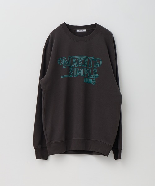 Muel Chic(ミュエルシック)の「Makey sweat CS メイキースウェットカットソー(スウェット・レディース・グレー/スミクロ/レッド/ブラウン・FREE)」の18枚目の写真