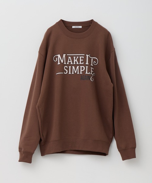 Muel Chic(ミュエルシック)の「Makey sweat CS メイキースウェットカットソー(スウェット・レディース・グレー/スミクロ/レッド/ブラウン・FREE)」の13枚目の写真