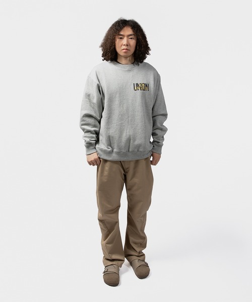 UNION(UNION TOKYO)(ユニオン)の「UNION TOKYO FELLINI CREWNECK ユニオントーキョー(スウェット・メンズ・ヘザーグレー/ブラック・XL/L/M/S)」の10枚目の写真