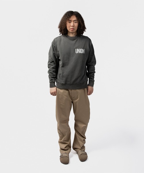 UNION(UNION TOKYO)(ユニオン)の「UNION TOKYO FELLINI CREWNECK ユニオントーキョー(スウェット・メンズ・ヘザーグレー/ブラック・XL/L/M/S)」の6枚目の写真