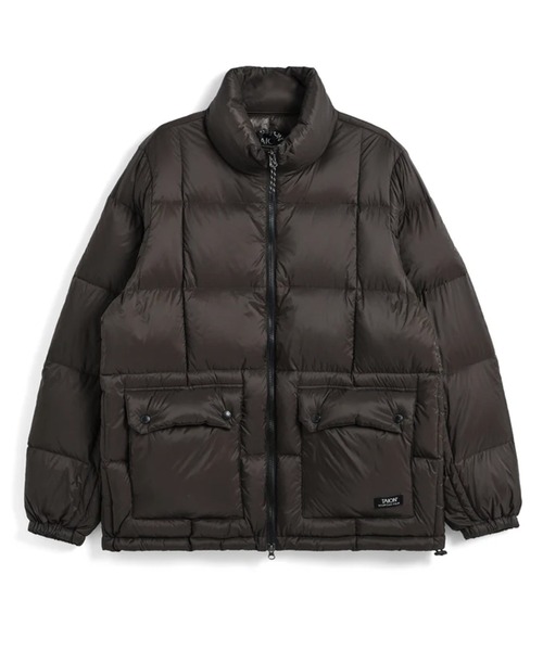 UNION STATION（ユニオンステーション）の「【TAION】マウンテン パッカブル ボリュームダウンジャケット（ブルゾン・メンズ・ダークブラウン/ブラック・M/L）」の2枚目の写真