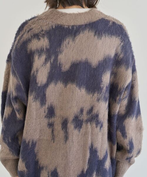 Green Parks(グリーンパークス)の「アニマル柄カーディガン(カーディガン/ボレロ・レディース・チャコールグレー/ブラウン・FREE)」の17枚目の写真