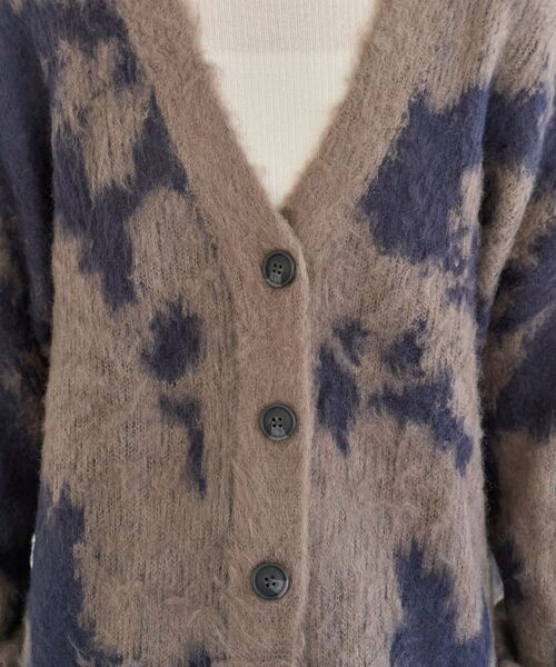 Green Parks(グリーンパークス)の「アニマル柄カーディガン(カーディガン/ボレロ・レディース・チャコールグレー/ブラウン・FREE)」の18枚目の写真