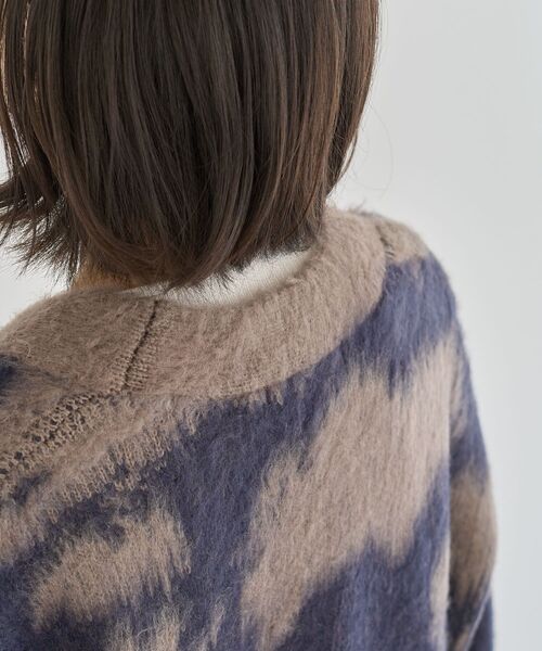 Green Parks(グリーンパークス)の「アニマル柄カーディガン(カーディガン/ボレロ・レディース・チャコールグレー/ブラウン・FREE)」の20枚目の写真