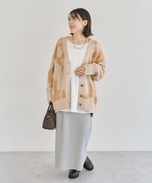 Green Parks(グリーンパークス)の「アニマル柄カーディガン(カーディガン/ボレロ・レディース・チャコールグレー/ブラウン・FREE)」の21枚目の写真