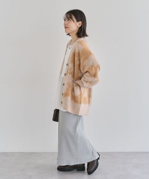 Green Parks(グリーンパークス)の「アニマル柄カーディガン(カーディガン/ボレロ・レディース・チャコールグレー/ブラウン・FREE)」の22枚目の写真