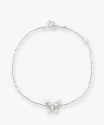 ANNA SUI（アナスイ）の「シェル蝶モチーフ シルバーブレスレット（ブレスレット）」