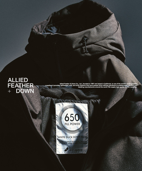 ALLIED FEATHER+DOWN / アライド ダウンブルゾン（ダウンジャケット