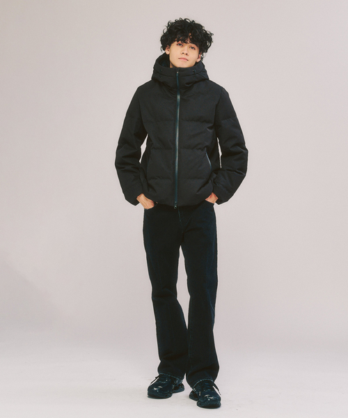 417 EDIFICE(フォーワンセブンエディフィス)の「ALLIED FEATHER+DOWN / アライド ダウンブルゾン(ダウンジャケット/コート・メンズ・グレー/ブラック/ベージュ・SMALL/MEDIUM/LARGE/X-LARGE)」の12枚目の写真