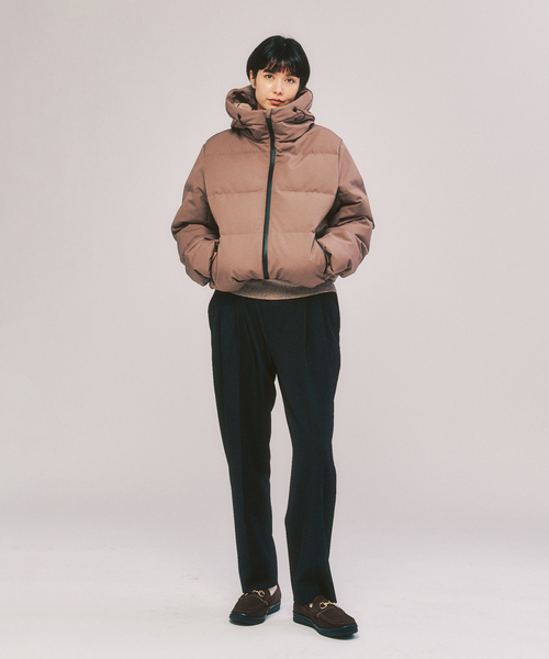 417 EDIFICE(フォーワンセブンエディフィス)の「ALLIED FEATHER+DOWN / アライド ダウンブルゾン(ダウンジャケット/コート・メンズ・グレー/ブラック/ベージュ・SMALL/MEDIUM/LARGE/X-LARGE)」の13枚目の写真