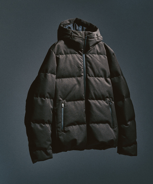 417 EDIFICE(フォーワンセブンエディフィス)の「ALLIED FEATHER+DOWN / アライド ダウンブルゾン(ダウンジャケット/コート・メンズ・グレー/ブラック/ベージュ・SMALL/MEDIUM/LARGE/X-LARGE)」の16枚目の写真