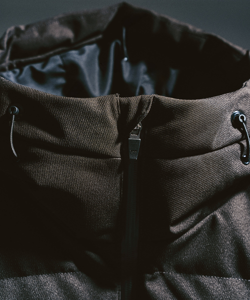 417 EDIFICE(フォーワンセブンエディフィス)の「ALLIED FEATHER+DOWN / アライド ダウンブルゾン(ダウンジャケット/コート・メンズ・グレー/ブラック/ベージュ・SMALL/MEDIUM/LARGE/X-LARGE)」の21枚目の写真