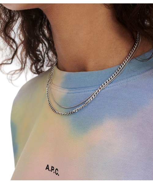 A.P.C.（アーペーセー）の「COLLIER MINIMAL（ネックレス・メンズ・シルバー・ONESIZE）」の3枚目の写真