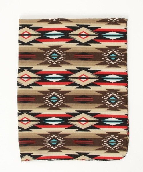 ROCK MOUNT/ロックマウント ネイティブ柄 フリースブランケット