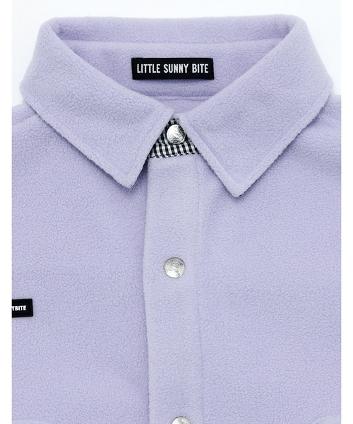 Little sunny bite(リトルサニーバイト)の「【RES】【Little Sunny Bite】freeze big shirts(その他アウター・レディース・パープル/オレンジ・SMALL/MEDIUM)」の7枚目の写真