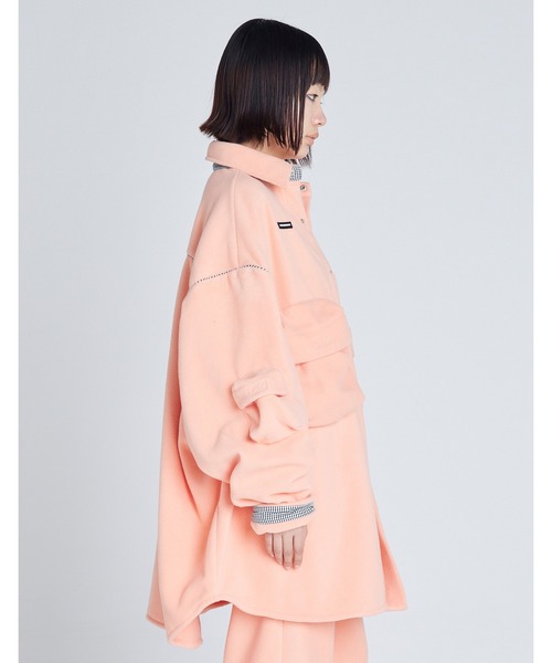 Little sunny bite(リトルサニーバイト)の「【RES】【Little Sunny Bite】freeze big shirts(その他アウター・レディース・パープル/オレンジ・SMALL/MEDIUM)」の18枚目の写真