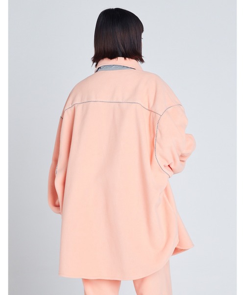 Little sunny bite(リトルサニーバイト)の「【RES】【Little Sunny Bite】freeze big shirts(その他アウター・レディース・パープル/オレンジ・SMALL/MEDIUM)」の19枚目の写真
