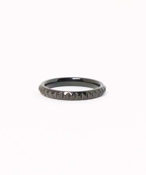 ARCHIVER(アーカイバ)の「【RES】【サージカルステンレス】金属アレルギー対応 2.6mm ピラミッドリング(リング・レディース・ピンクゴールド/ブラック/シルバー・19号/21号/17号/9号/11号/7号)」の5枚目の写真