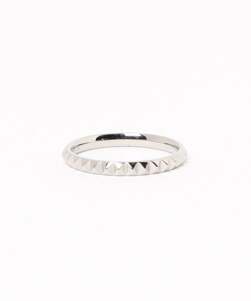 ARCHIVER(アーカイバ)の「【RES】【サージカルステンレス】金属アレルギー対応 2.6mm ピラミッドリング(リング・レディース・ピンクゴールド/ブラック/シルバー・19号/21号/17号/9号/11号/7号)」の6枚目の写真