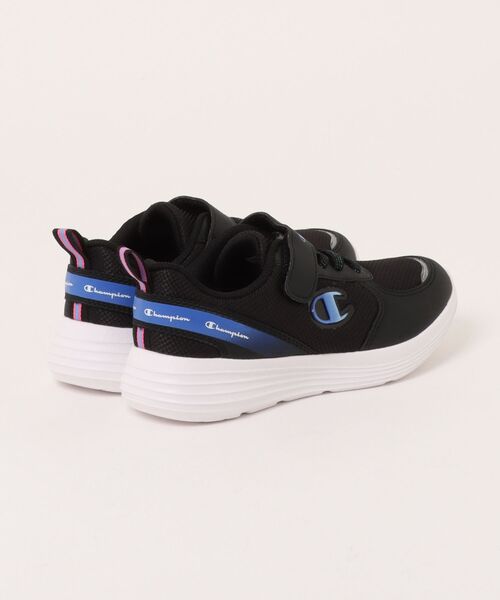 Champion（チャンピオン）の「【Champion】CPNJ303（スニーカー・キッズ・ブラック・22.5cm/23.5cm/24.5cm/23.0cm/24.0cm/21.5cm/22.0cm/19.0cm/20.0cm/21.0cm）」の2枚目の写真