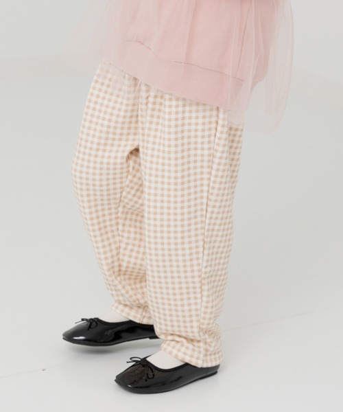 chil2(チルツー)の「ふわもこあったか 裏シャギー 裏起毛 バルーンワイドパンツ(その他パンツ・キッズ・G/I/H/A/C/D/E/F/J/K/L/B・130cm/140cm/80cm/90cm/100cm/110cm/120cm)」の7枚目の写真