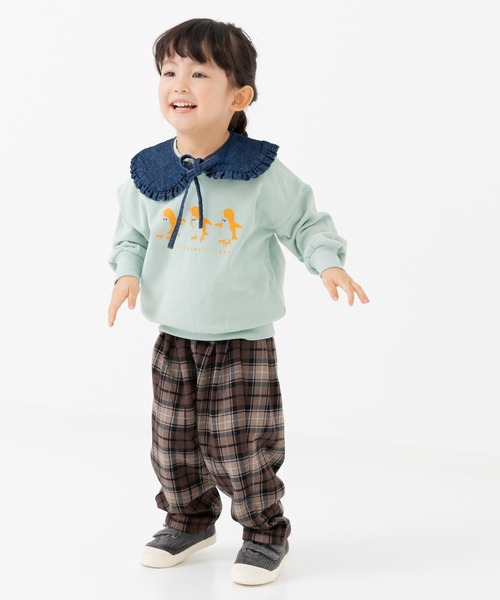 chil2(チルツー)の「ふわもこあったか 裏シャギー 裏起毛 バルーンワイドパンツ(その他パンツ・キッズ・G/I/H/A/C/D/E/F/J/K/L/B・130cm/140cm/80cm/90cm/100cm/110cm/120cm)」の19枚目の写真