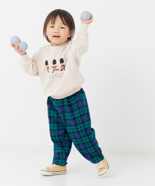 chil2(チルツー)の「ふわもこあったか 裏シャギー 裏起毛 バルーンワイドパンツ(その他パンツ・キッズ・G/I/H/A/C/D/E/F/J/K/L/B・130cm/140cm/80cm/90cm/100cm/110cm/120cm)」の21枚目の写真