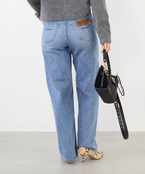 YANUK（ヤヌーク）の「【YANUK】ワイドストレートパンツ-LILITH