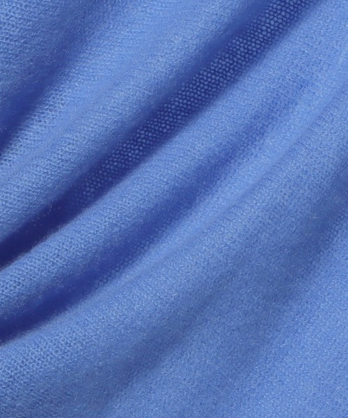 ESTNATION（エストネーション）の「ESTNATION / カシミヤ トライアングルストール（ストール/ショール・レディース・スカイブルー/オリーブ/チャコールグレー/ベージュ・FREE）」の9枚目の写真