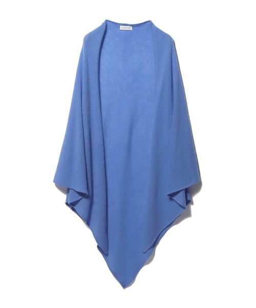 ESTNATION（エストネーション）の「ESTNATION / カシミヤ トライアングルストール（ストール/ショール・レディース・スカイブルー/オリーブ/チャコールグレー/ベージュ・FREE）」の16枚目の写真