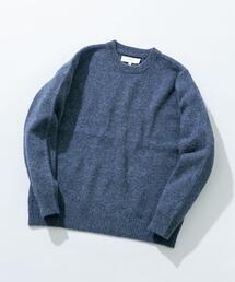 URBAN RESEARCH ROSSO MEN | 『XLサイズあり』シェットランドウールクルーネックニット(ニット/セーター)
