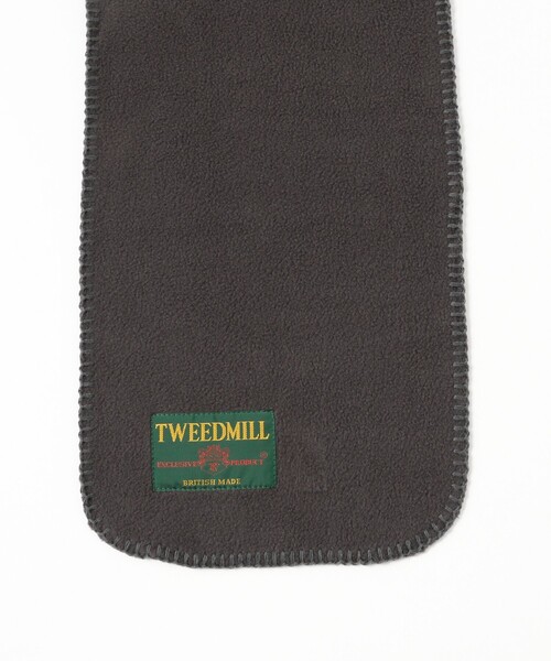 TWEED MILL(ツイードミル)の「【別注】TWEED MILL / フリース マフラー(マフラー・メンズ・ブラック系その他4/ブラック・ONE SIZE)」の8枚目の写真