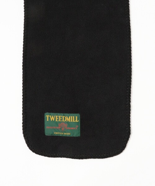 TWEED MILL(ツイードミル)の「【別注】TWEED MILL / フリース マフラー(マフラー・メンズ・ブラック系その他4/ブラック・ONE SIZE)」の10枚目の写真