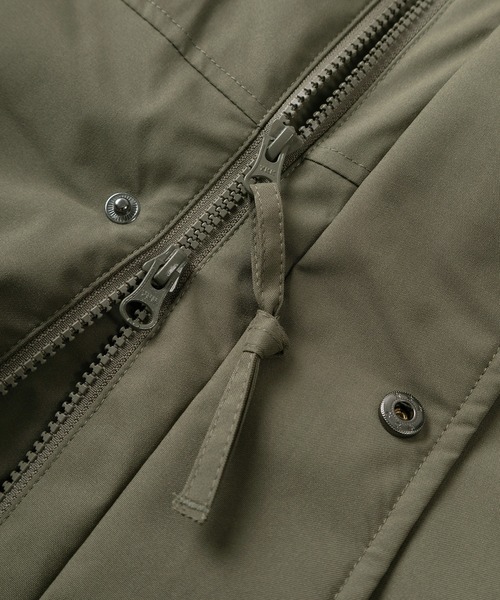 make a ray!（メイク ア レイ！）の「【82】モンスターパーカー/中綿コート/ミリタリー/アメカジ（ダウンジャケット/コート・メンズ・ブラック/カーキ・M/L）」の6枚目の写真