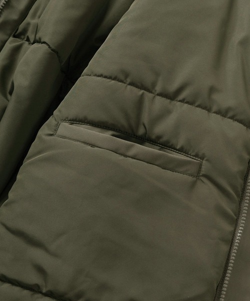 make a ray!（メイク ア レイ！）の「【82】モンスターパーカー/中綿コート/ミリタリー/アメカジ（ダウンジャケット/コート・メンズ・ブラック/カーキ・M/L）」の8枚目の写真