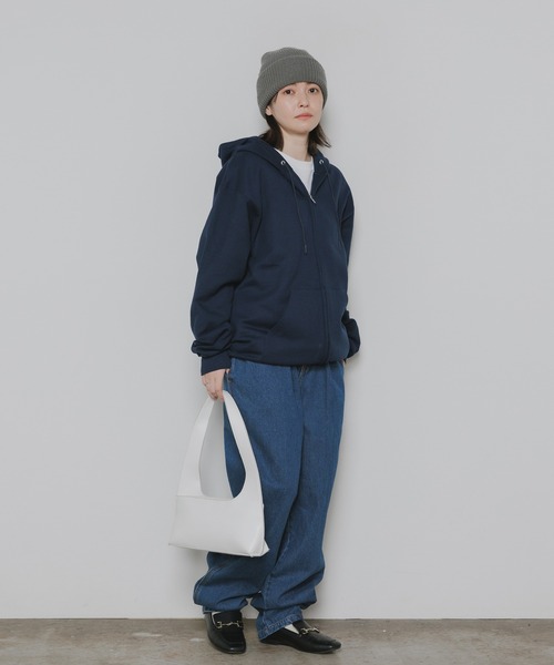 ROOPTOKYO(ループトウキョウ)の「ウェビングベルト付き バルーン ワイドデニムパンツ(デニムパンツ・メンズ・ブルー・M/L/XL)」の10枚目の写真