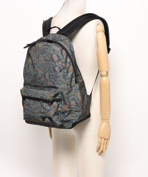GREGORY/グレゴリー】 リラックスデイミリタリーレオパード（バック