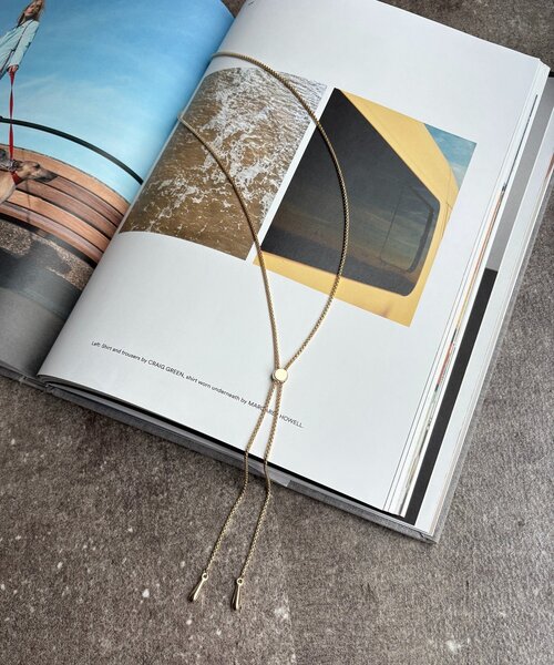 DouDou（ドゥドゥ）の「デザインチェーンスライドネックレス（ネックレス・レディース・シルバー/ゴールド・FREE）」の10枚目の写真