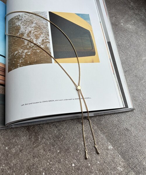 DouDou（ドゥドゥ）の「デザインチェーンスライドネックレス（ネックレス・レディース・シルバー/ゴールド・FREE）」の11枚目の写真