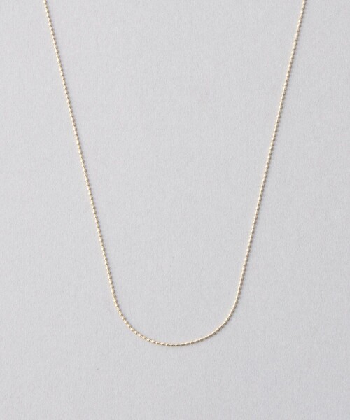 Jouete k10YG ボールチェーンネックレス k10 K10YG ネックレス ボールチェーン（ネックレス）｜Jouete（ジュエッテ