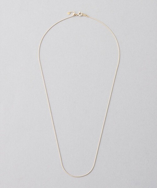 K10YG ネックレス ボールチェーン（ネックレス）｜Jouete（ジュエッテ