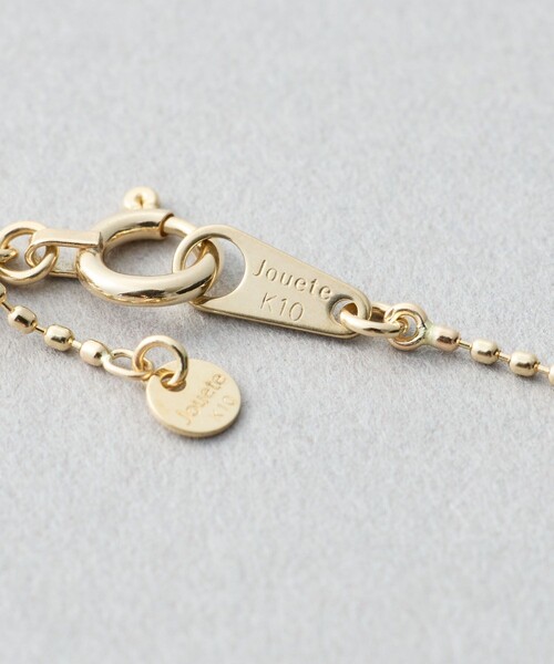 Jouete k10YG ボールチェーンネックレス k10 K10YG ネックレス ボールチェーン（ネックレス）｜Jouete