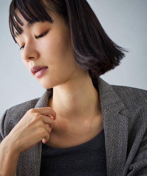 K10YG ネックレス ボールチェーン（ネックレス）｜Jouete（ジュエッテ