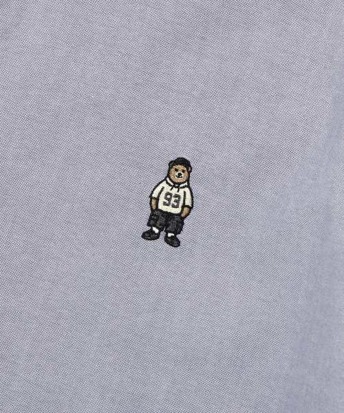 DISTN9NE（ディストナイン）の「Oxford Retro Bear Short Sleeve Shirt GREY (LP2YU351-072)（シャツ/ブラウス・メンズ・その他・100/105/95）」の3枚目の写真