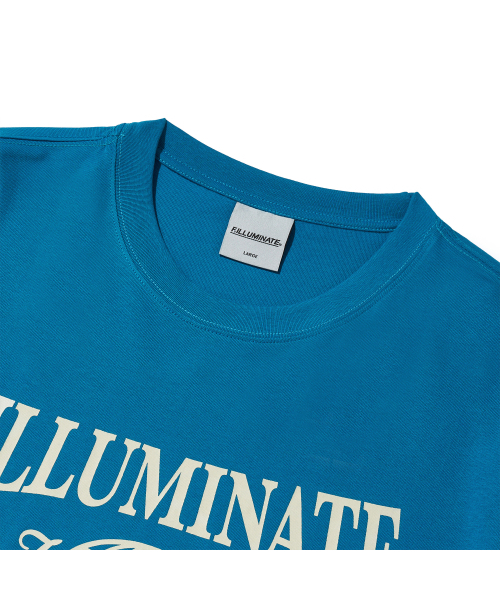 F.ILLUMINATE(フィルミネイト)の「インターナショナルラウンドTシャツ-ブルー(Tシャツ/カットソー・レディース・その他・MEDIUM/LARGE/SMALL)」の9枚目の写真